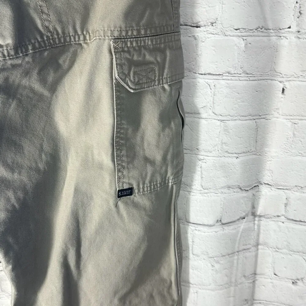 5.11 Tactical Men's Cotton Canvas Pants Cargo Utility Style‎ 74251 size 30/30